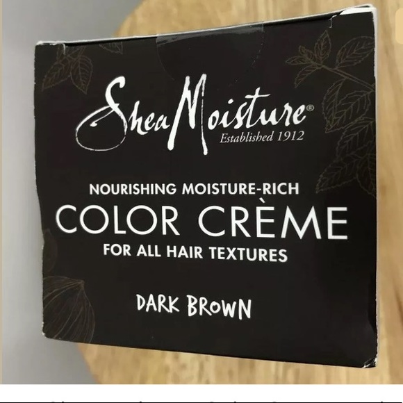 Shea Moisture Other New Shea Moisture Dark Brown Hair Dye Cream